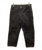 LEVI'Sリーバイス）の古着「550ブラックデニムパンツ」｜ブラック