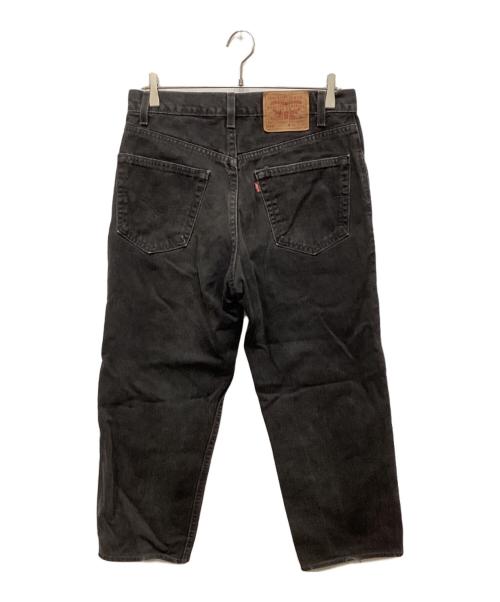 LEVI'S（リーバイス）LEVI'S (リーバイス) 550ブラックデニムパンツ ブラック サイズ:81cm (W32)の古着・服飾アイテム