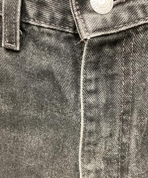 LEVI'S（リーバイス）LEVI'S (リーバイス) 550ブラックデニムパンツ ブラック サイズ:81cm (W32)の古着・服飾アイテム