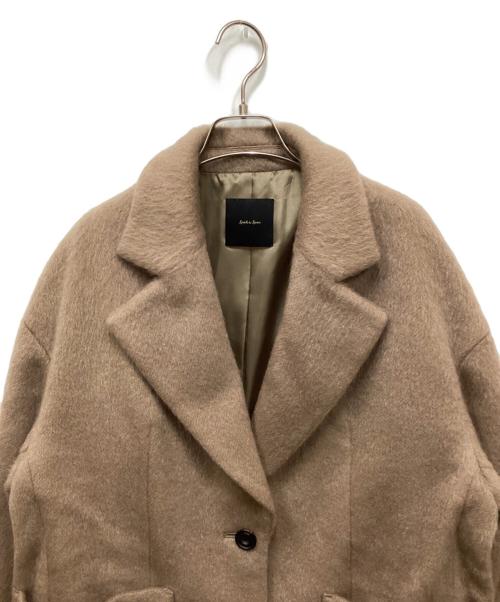 Spick and Span（スピック＆スパン）Spick and Span (スピックアンドスパン) シャギージャケットコート ブラウン サイズ:表記無しの古着・服飾アイテム