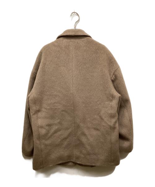 Spick and Span（スピック＆スパン）Spick and Span (スピックアンドスパン) シャギージャケットコート ブラウン サイズ:表記無しの古着・服飾アイテム