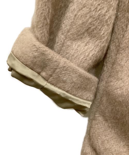 Spick and Span（スピック＆スパン）Spick and Span (スピックアンドスパン) シャギージャケットコート ブラウン サイズ:表記無しの古着・服飾アイテム