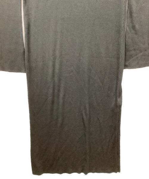 Demi-Luxe Beams（デミルクス ビームス）Demi-Luxe Beams (デミルクス ビームス) コットンアセテート フレアスリーブ ワンピース グレー サイズ:FREE 未使用品の古着・服飾アイテム