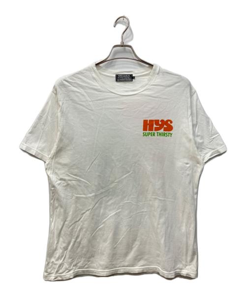 Hysteric Glamour（ヒステリックグラマー）Hysteric Glamour (ヒステリックグラマー) FRESH JUICE BAR Tee/フレッシュジュースバーTシャツ ホワイト サイズ:Lの古着・服飾アイテム