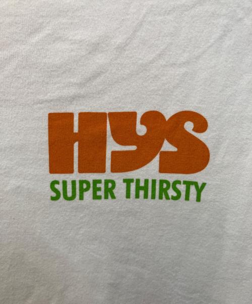 Hysteric Glamour（ヒステリックグラマー）Hysteric Glamour (ヒステリックグラマー) FRESH JUICE BAR Tee/フレッシュジュースバーTシャツ ホワイト サイズ:Lの古着・服飾アイテム