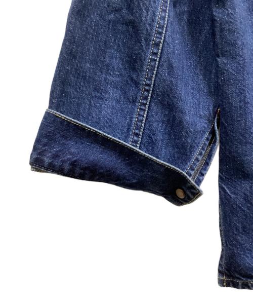 BARNS OUTFITTERS（バーンズアウトフィッターズ）BARNS OUTFITTERS (バーンズアウトフィッターズ) 40's T-BACK DENIM JKT インディゴ サイズ:XLの古着・服飾アイテム