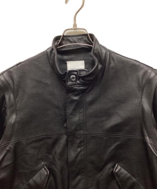 FREAK'S STORE（フリークスストア）FREAK'S STORE (フリークストア) フェイクレザージャケット ブラック サイズ:Mの古着・服飾アイテム