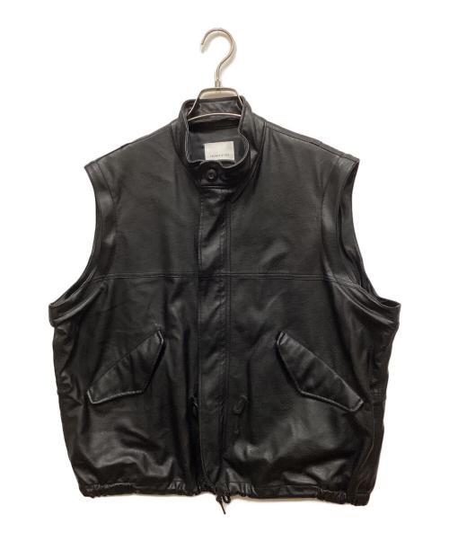 FREAK'S STORE（フリークスストア）FREAK'S STORE (フリークストア) フェイクレザージャケット ブラック サイズ:Mの古着・服飾アイテム