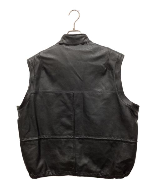 FREAK'S STORE（フリークスストア）FREAK'S STORE (フリークストア) フェイクレザージャケット ブラック サイズ:Mの古着・服飾アイテム