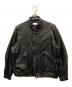 FREAK'S STORE（フリークストア）の古着「フェイクレザージャケット」｜ブラック
