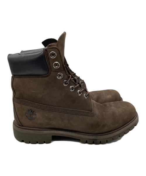 Timberland（ティンバーランド）Timberland (ティンバーランド) 6INCH PREMIUM WATERPROOF BOOT/ロクインチプレミアムウォータープルーフブーツ ブラウン サイズ:9.5の古着・服飾アイテム