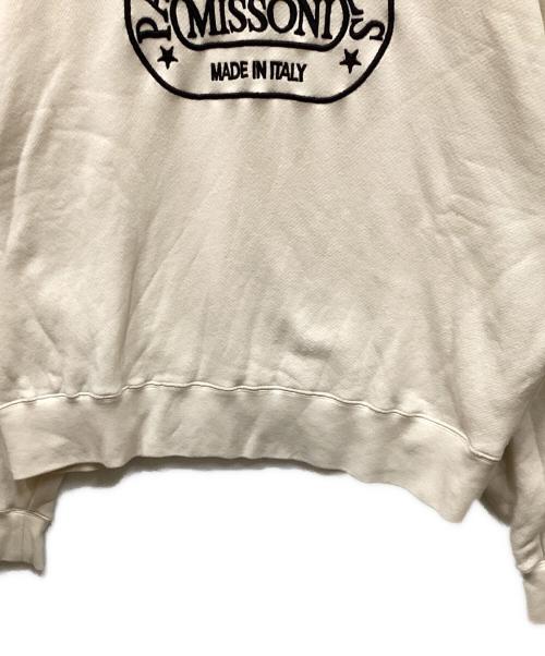 missoni（ミッソーニ）missoni (ミッソーニ) Palm Angels (パーム エンジェルス) コラボロゴスウェット アイボリー サイズ:Sの古着・服飾アイテム