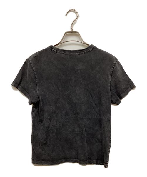 ALEXANDER WANG（アレキサンダー・ワン）ALEXANDER WANG (アレキサンダー・ワン) DTC SHRUNKEN TEE WITH REPEAT LOGO Tシャツ ブラック サイズ:XSの古着・服飾アイテム
