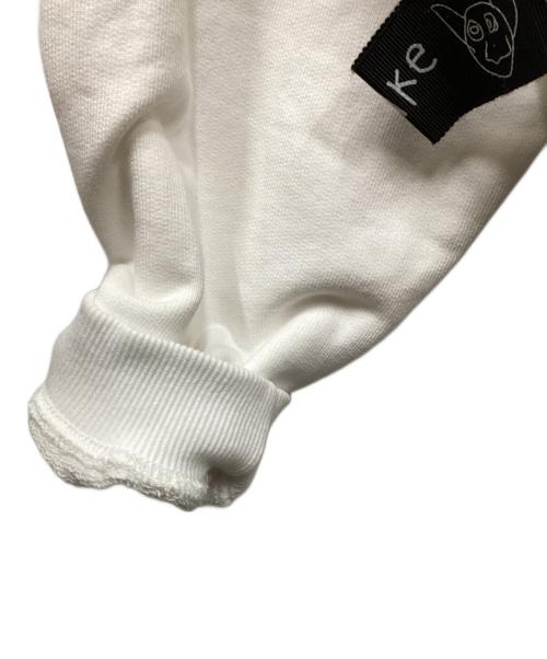 Irojikake（イロジカケ）Irojikake (イロジカケ) イロジカケ IJ Sweatshirt ホワイト サイズ:Sの古着・服飾アイテム