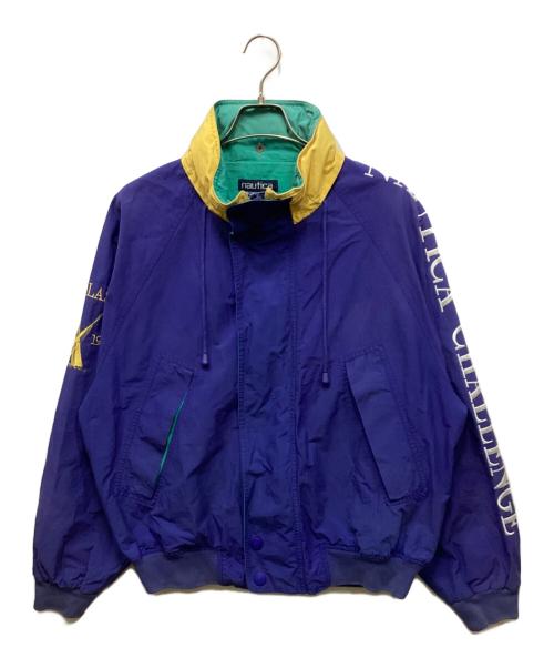 NAUTICA（ノーティカ）NAUTICA (ノーティカ) challenge jacket/チャレンジジャケット ブルー サイズ:Lの古着・服飾アイテム