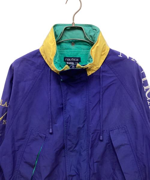 NAUTICA（ノーティカ）NAUTICA (ノーティカ) challenge jacket/チャレンジジャケット ブルー サイズ:Lの古着・服飾アイテム