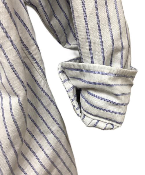 L.L.Bean（エルエルビーン）L.L.Bean (エルエルビーン) ストライプシャツ ブルー サイズ:表記無しの古着・服飾アイテム