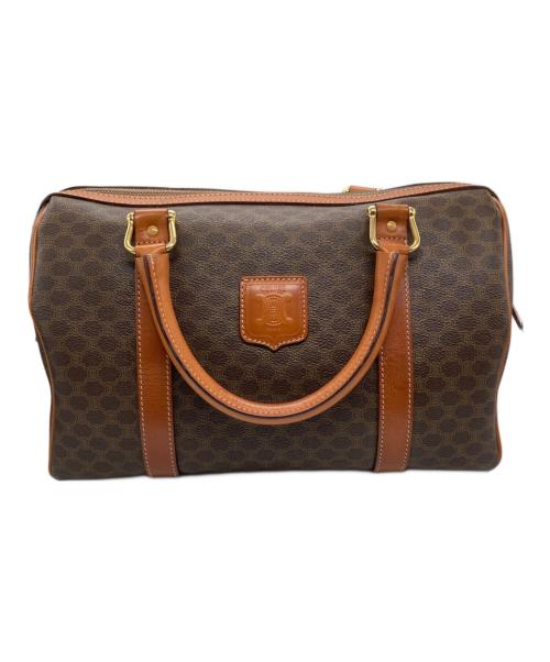 CELINE（セリーヌ）CELINE (セリーヌ) ミニボストンバッグ ブラウンの古着・服飾アイテム