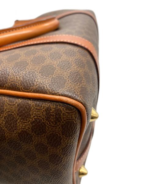 CELINE（セリーヌ）CELINE (セリーヌ) ミニボストンバッグ ブラウンの古着・服飾アイテム
