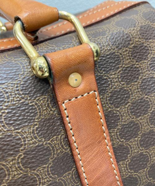 CELINE（セリーヌ）CELINE (セリーヌ) ミニボストンバッグ ブラウンの古着・服飾アイテム