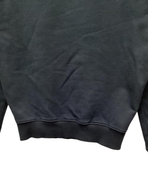 AMI Alexandre Mattiussi（アミアレクサンドルマテュッシ）AMI Alexandre Mattiussi (アミアレクサンドルマテュッシ) ロゴ刺繍スウェット ブラック サイズ:Mの古着・服飾アイテム