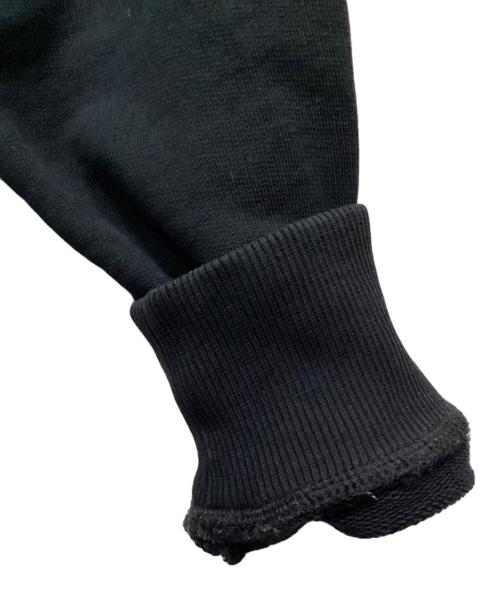 AMI Alexandre Mattiussi（アミアレクサンドルマテュッシ）AMI Alexandre Mattiussi (アミアレクサンドルマテュッシ) ロゴ刺繍スウェット ブラック サイズ:Mの古着・服飾アイテム