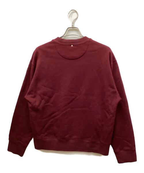 OAMC（オーエーエムシー）OAMC (オーエーエムシー) TILT CREWNECK SWEATSHIRT レッド サイズ:Mの古着・服飾アイテム