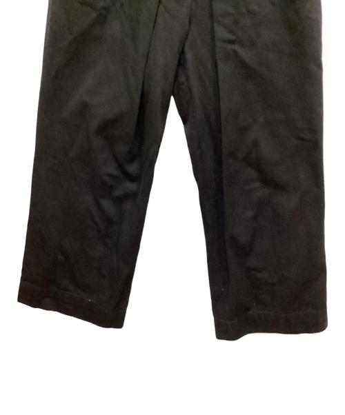 JOHN LAWRENCE SULLIVAN（ジョン ローレンス サリバン）JOHN LAWRENCE SULLIVAN (ジョン ローレンス サリバン) Rigid Denim Wide Pants ブラック サイズ:42の古着・服飾アイテム