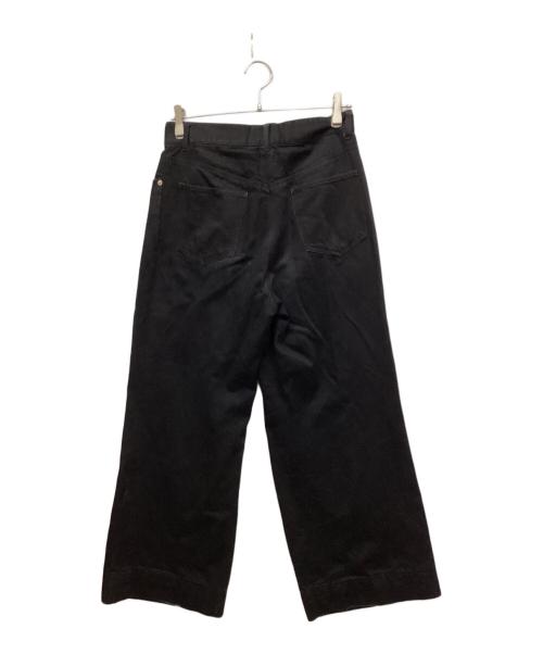 JOHN LAWRENCE SULLIVAN（ジョン ローレンス サリバン）JOHN LAWRENCE SULLIVAN (ジョン ローレンス サリバン) Rigid Denim Wide Pants ブラック サイズ:42の古着・服飾アイテム
