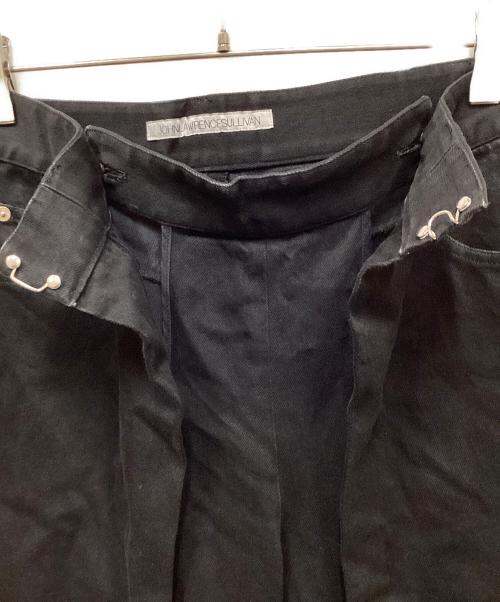 JOHN LAWRENCE SULLIVAN（ジョン ローレンス サリバン）JOHN LAWRENCE SULLIVAN (ジョン ローレンス サリバン) Rigid Denim Wide Pants ブラック サイズ:42の古着・服飾アイテム
