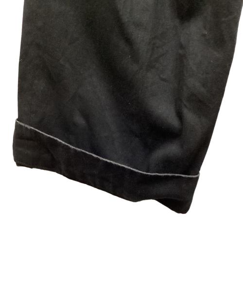 JOHN LAWRENCE SULLIVAN（ジョン ローレンス サリバン）JOHN LAWRENCE SULLIVAN (ジョン ローレンス サリバン) Rigid Denim Wide Pants ブラック サイズ:42の古着・服飾アイテム