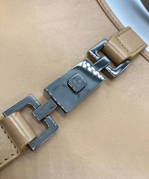 GUCCI（グッチ）GUCCI (グッチ) ジャッキーセミショルダーバッグ ブラウンの古着・服飾アイテム