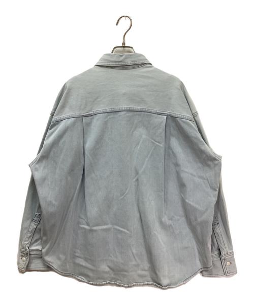 BARNYARDSTORM（バンヤードストーム）BARNYARDSTORM (バンヤードストーム) カットデニムシャツジャケット インディゴ サイズ:FREEの古着・服飾アイテム