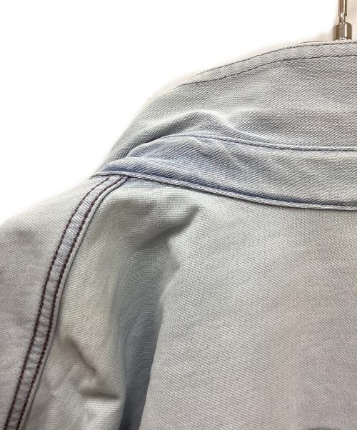 BARNYARDSTORM（バンヤードストーム）BARNYARDSTORM (バンヤードストーム) カットデニムシャツジャケット インディゴ サイズ:FREEの古着・服飾アイテム