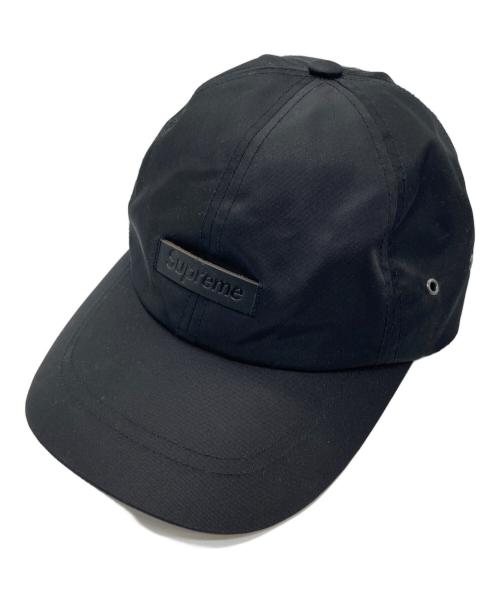 SUPREME（シュプリーム）SUPREME (シュプリーム) LEATHER PATCH 6-PANEL/レザーパッチ6パネル ブラックの古着・服飾アイテム