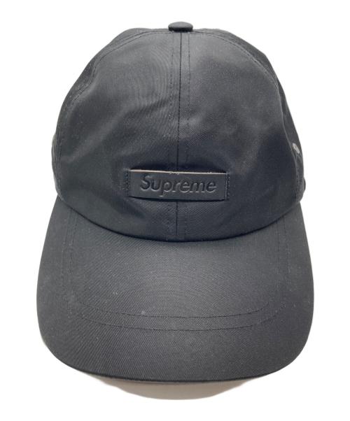 SUPREME（シュプリーム）SUPREME (シュプリーム) LEATHER PATCH 6-PANEL/レザーパッチ6パネル ブラックの古着・服飾アイテム