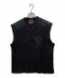 Heaven by Marc Jacobs（ヘブンバイマークジェイコブス）の古着「コマンドニットベスト」｜ブラック