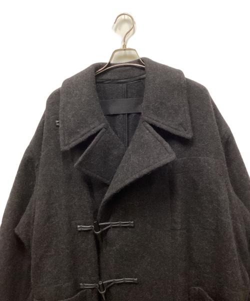 LEMAIRE（ルメール）LEMAIRE (ルメール) アルパカウールダッフルコート ブラック サイズ:44の古着・服飾アイテム