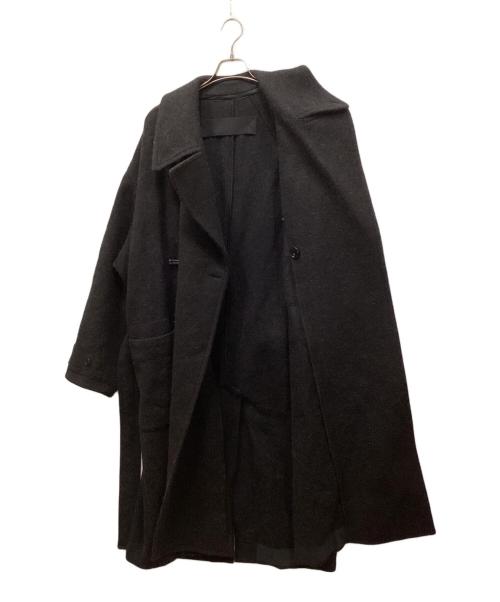 LEMAIRE（ルメール）LEMAIRE (ルメール) アルパカウールダッフルコート ブラック サイズ:44の古着・服飾アイテム