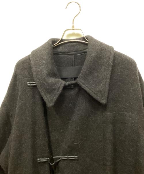 LEMAIRE（ルメール）LEMAIRE (ルメール) アルパカウールダッフルコート ブラック サイズ:44の古着・服飾アイテム