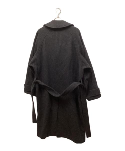 LEMAIRE（ルメール）LEMAIRE (ルメール) アルパカウールダッフルコート ブラック サイズ:44の古着・服飾アイテム