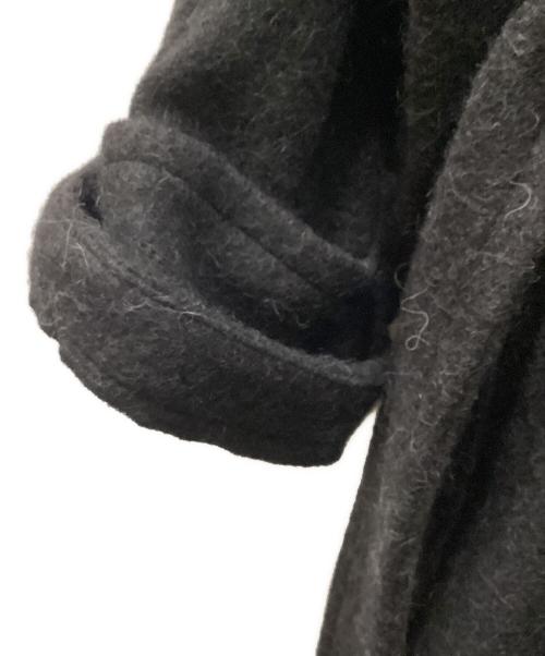 LEMAIRE（ルメール）LEMAIRE (ルメール) アルパカウールダッフルコート ブラック サイズ:44の古着・服飾アイテム