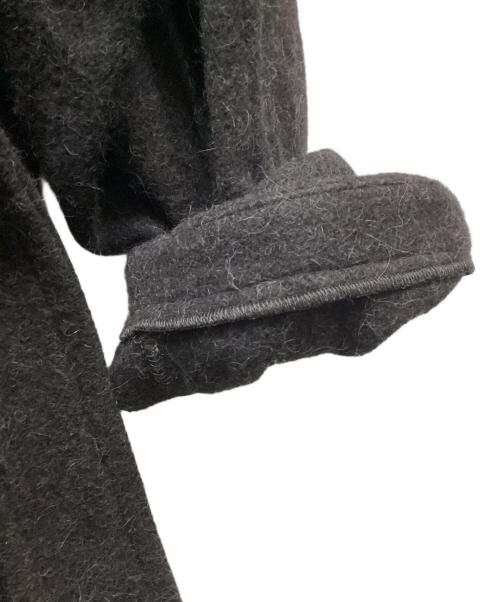 LEMAIRE（ルメール）LEMAIRE (ルメール) アルパカウールダッフルコート ブラック サイズ:44の古着・服飾アイテム