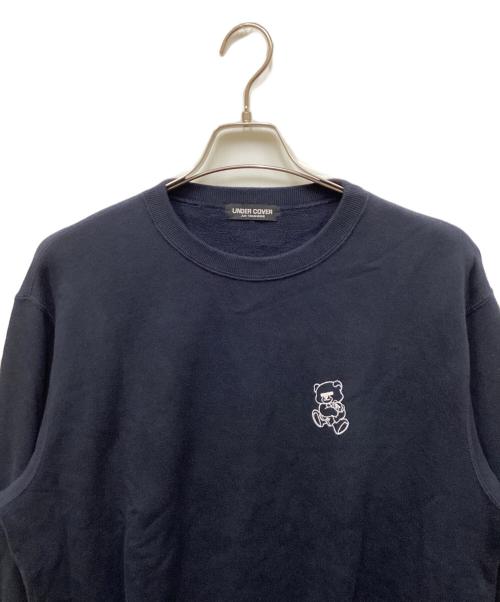 UNDERCOVER（アンダーカバー）UNDERCOVER (アンダーカバー) 目隠しベアースウェット ネイビー サイズ:UB0D4801-4の古着・服飾アイテム