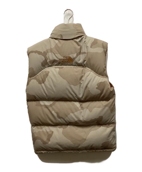 THE NORTH FACE（ザ ノース フェイス）THE NORTH FACE (ザ ノース フェイス) ヌプシダウンベスト ベージュ サイズ:Sの古着・服飾アイテム