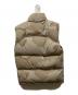 中古・古着 THE NORTH FACE (ザ ノース フェイス) ヌプシダウンベスト ベージュ サイズ:S：18000円