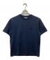 MAISON KITSUNE（メゾンキツネ）の古着「ロゴクルーネックTシャツ」｜ネイビー