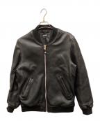 Schottショット）の古着「LEATHER BOWERY JACKET」｜ブラック