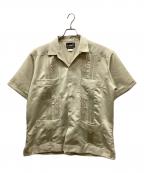 CAMPOS-）の古着「半袖キューバシャツ」｜グリーン