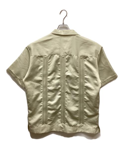 CAMPOS（-）CAMPOS (-) 半袖キューバシャツ グリーン サイズ:44の古着・服飾アイテム